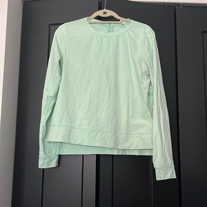 Light green lululemon long sleeve